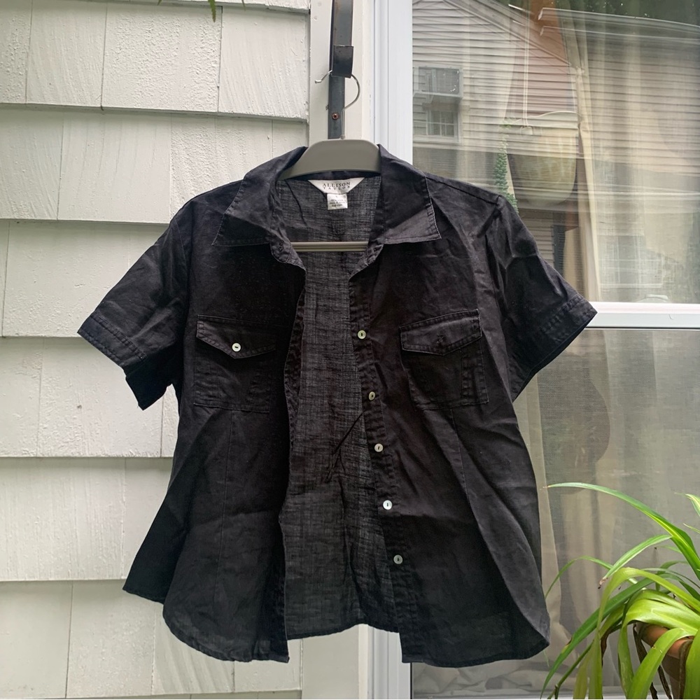 Allison Taylor - 100% Linen Shirt - Size Large